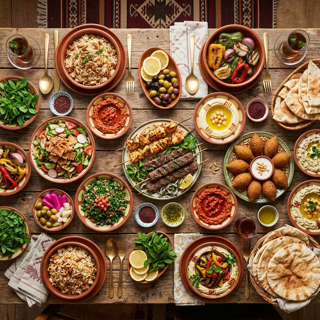 تجربة الطعام السوري